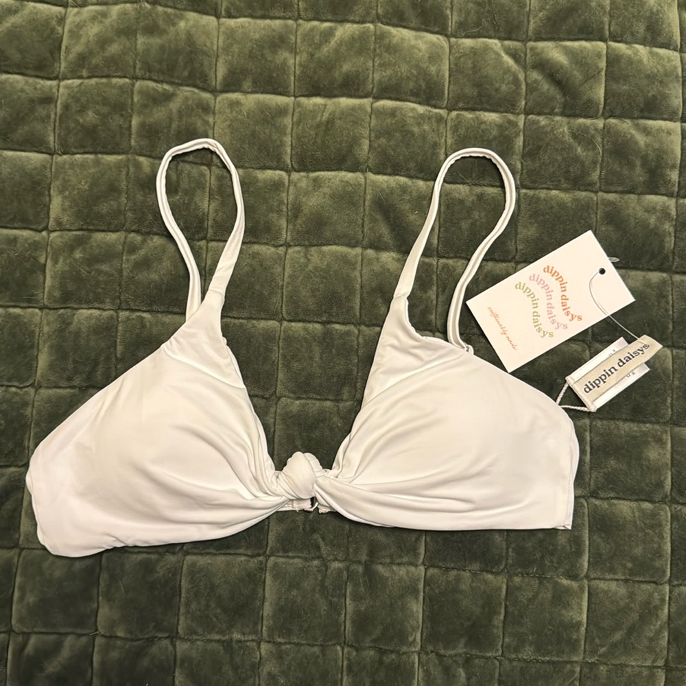 Dippin' Daisy's Zen Knotted Triangle Bikini Top